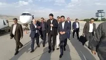 وزیر راه و شهرسازی وارد خرم آباد شد