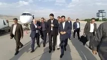 وزیر راه و شهرسازی وارد خرم آباد شد