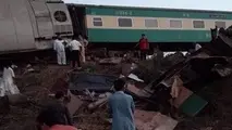 برخورد دو قطار مسافربری در پاکستان/ دست کم ۳۶ نفر کشته شدند