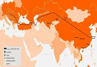  کشورهای کریدور میانی و بررسی اعمال تخفیف 50 درصدی بر تعرفه ها 