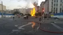 وجود کابل‌های فشار قوی باعثانفجار خط لوله گاز شمال غرب تهران شد
