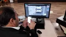رصد تخلفات رانندگی از مرکز نظارت تصویری فرودگاه مهرآباد