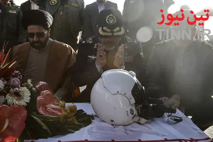 ورود پیکر خلبان شهید رحمانی به تهران
