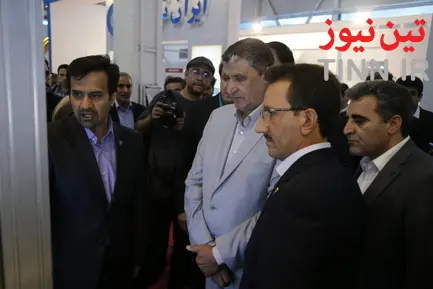 بازدید وزیر راه از هفتمین نمایشگاه بین‌المللی حمل‌ونقل ریلی