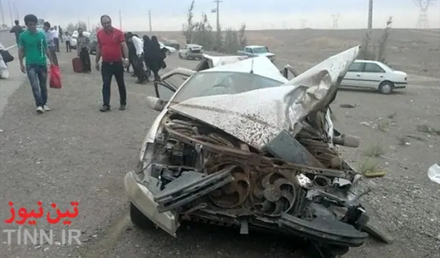 پنج سرنشین خودروی سواری در محور سیرجان - شیراز جان باختند