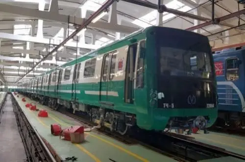 St Petersburg receives new metro trains 