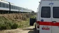 برخورد قطار با عابر پیاده در نکا حادثه آفرید