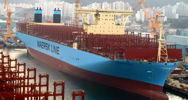 Maersk’s largest boxships supplied with GE’s fuel-efficient technology