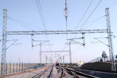 بازسازی و اورهال ۳۴۰ متر از شبکه بالاسری ایستگاه وردآورد در خط پنج متروی تهران

