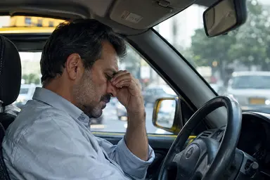 سلامت روان رانندگان تاکسی قربانی فشارهای معیشتی