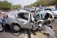 برخورد خودرو با دیوار کالج در هند ۸ کشته بر جا گذاشت