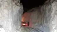 فیلم | ارتفاع ۶ متری برف در غرب استان اصفهان