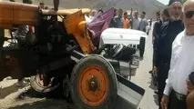 برخورد ۳ خودروی سواری با تراکتور در جاده زنجان ۲ کشته برجا گذاشت