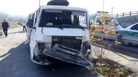 وقوع تصادف با ۱۴ مصدوم در شیراز