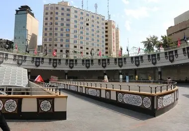 «حسینیه انتظار» میزبان مسافران متروی تهران
