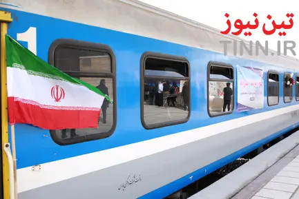 مراسم افتتاح راه آهن میانه - بستان آباد