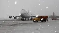 استقبال زمستانی فرودگاه مهرآباد