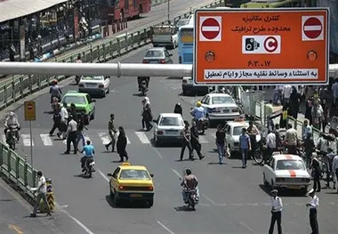ممنوعیت ورود به محدوده طرح ترافیک همچنان برقرار است