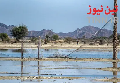 مناطق سیل زده دشتیاری چابهار