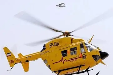 سقوط هلیکوپتر در فرودگاه ایلام تلفات جانی نداشته است