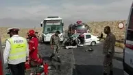 سه کشته و ۶ زخمی در تصادف ۲۰۶ با وانت مزدا در جاده قدیم مشهد-نیشابور
