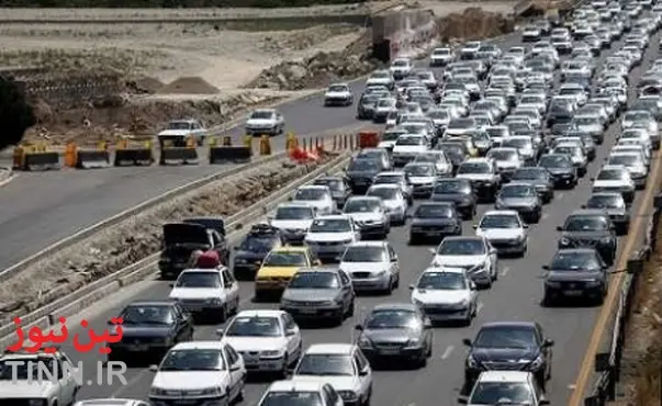 حجم ترافیک در راه های البرز سنگین شد