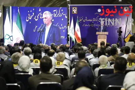 مراسم افتتاح و بهره برداري از دوربرگردان غيرهمسطح بزرگراه مدرس و پروژه تونل آرش-اسفنديار