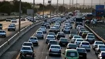 بارش باران در محورهای مواصلاتی استان خراسان رضوی