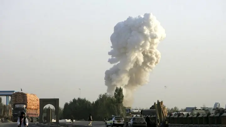 انفجار بزرگ در شهر غزنی در جنوب افغانستان