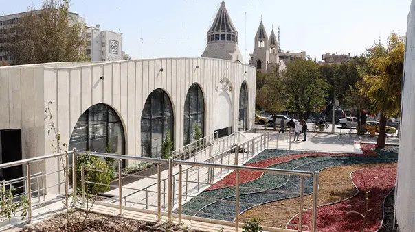 معرفی ایستگاه مترو مریم مقدس با معماری کلیسایی در تهران +فیلم و عکس