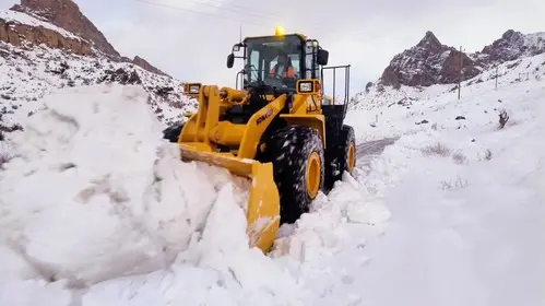 راهداری زمستانی در تفتان سیستان