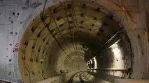 TBM تونل غربی خط ۲ متروی اصفهان به ایستگاه شاهد می‌رسد