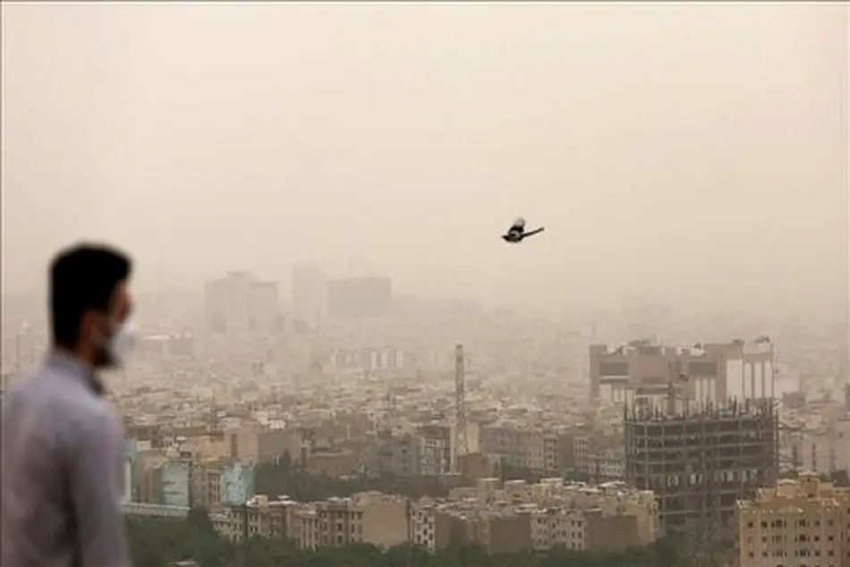 آلودگی هوا در ۱۳ شهرستان تهران