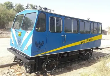 بازسازی درزین ازرده خارج شده D۱۴ در اداره کل راه آهن جنوب