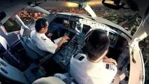 فیلم | مرگ یک خلبان در حین پرواز!