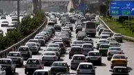 افزایش ترافیک پایتخت در آخرین روز تابستان
