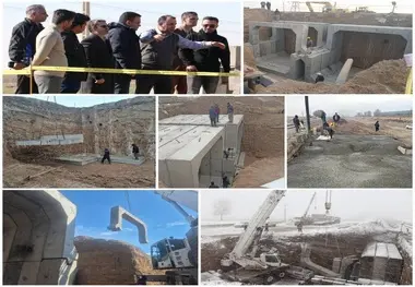 احداث زیرگذر زرگر قزوین برای حذف تقاطع همسطح و کاهش سوانح ریلی‌