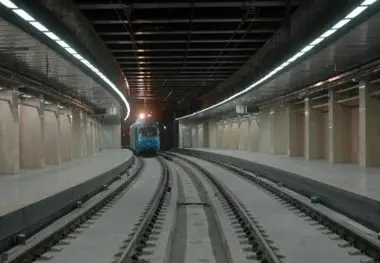 متروی مشهد در ایستگاه ترک تشریفات