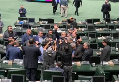 بازار داغ سلفی با رئیس جمهور منتخب در بهارستان