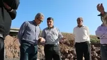 پیشرفت ۵۰ درصدی تقاطع غیرهمسطح راه آهن سلماس صوفیان