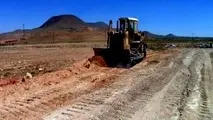  عملیات اجرایی یک طرح راهسازی در ریگان آغاز شد