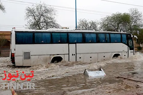 آبگرفتگی معابر در آبادان