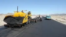 پایان روکش آسفالت گرم محور پاسگاه پترگان 
