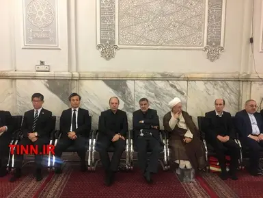 مراسم شهدای سانچی در تهران