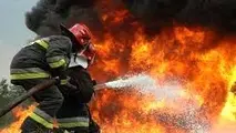 نجات ۳۰ نفر از آتش سوزی مجتمع مسکونی در شیراز