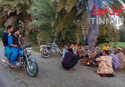 مناطق سیل زده دشتیاری چابهار