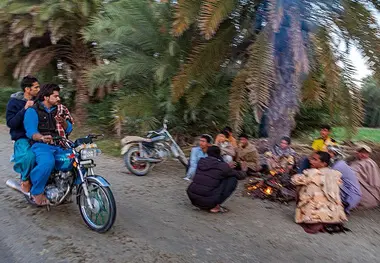 مناطق سیل زده دشتیاری چابهار