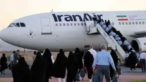 پذیرش 11 هزار حاجی در فرودگاه‌های کشور تا صبح امروز