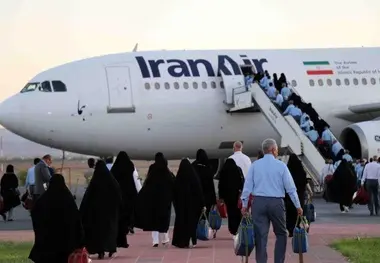 پذیرش 11 هزار حاجی در فرودگاه‌های کشور تا صبح امروز