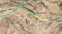 جابه‌جایی سالانه یک میلیون مسافر در مسیر ریلی خواف - هرات 